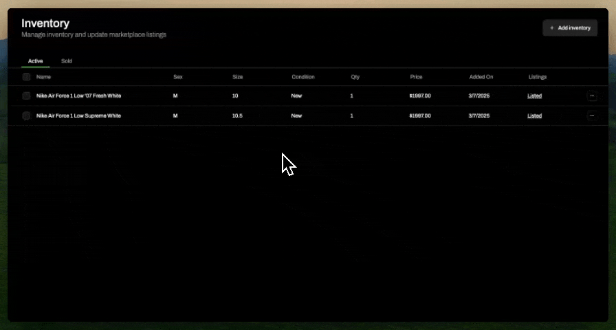 Your Inventory Command Center